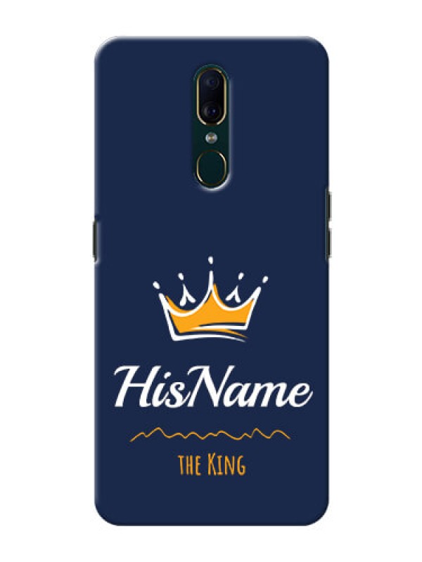 Custom Oppo A9 King Phone Case with Name