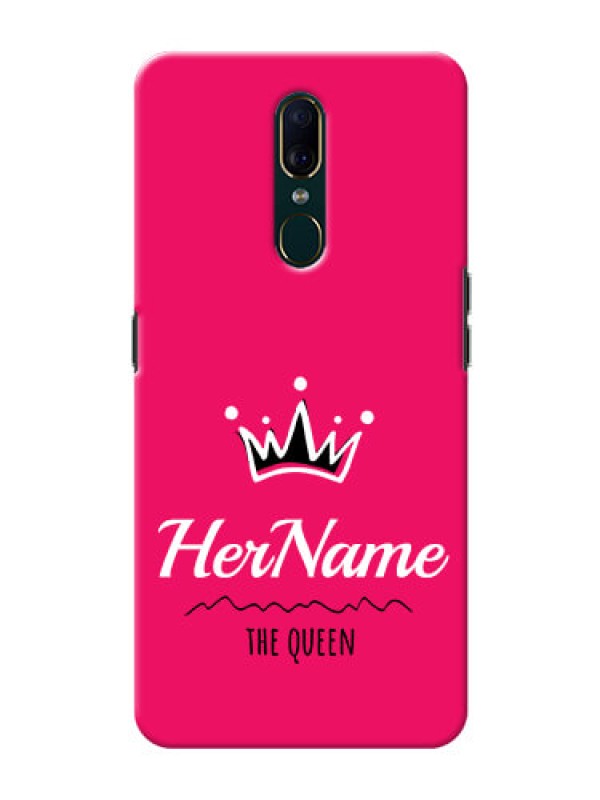 Custom Oppo A9 Queen Phone Case with Name