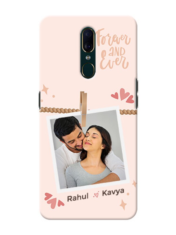 Custom Oppo A9 Phone Back Covers: Forever and ever love Design