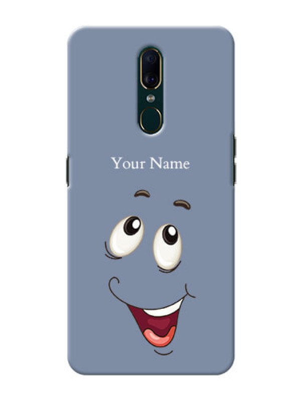 Custom Oppo A9 Phone Back Covers: Laughing Cartoon Face Design