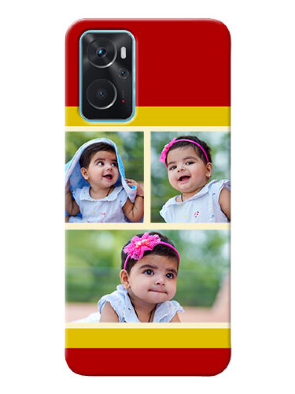Custom Oppo A96 mobile phone cases: Multiple Pic Upload Design
