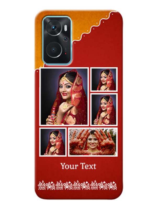 Custom Oppo A96 customized phone cases: Wedding Pic Upload Design