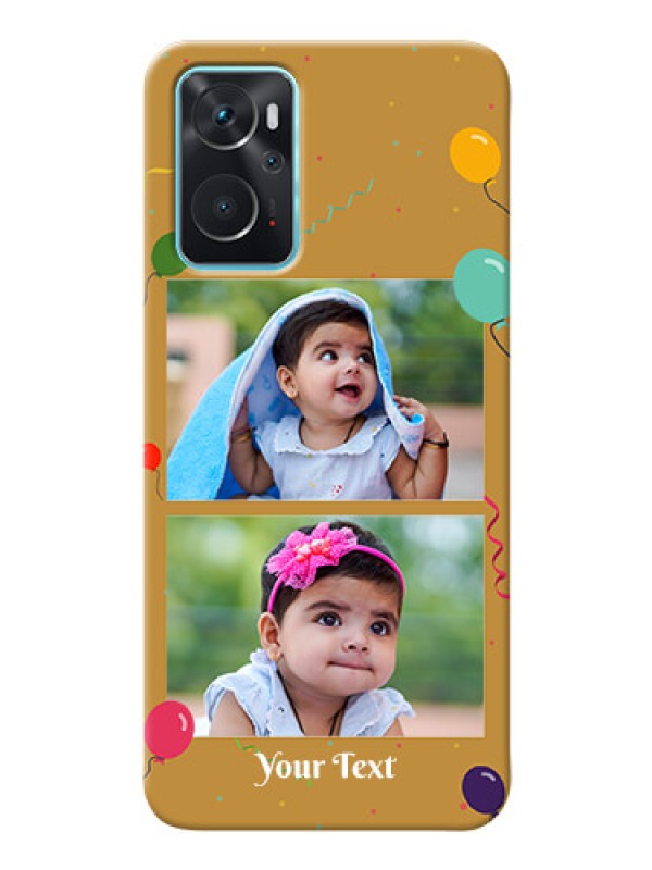 Custom Oppo A96 Phone Covers: Image Holder with Birthday Celebrations Design