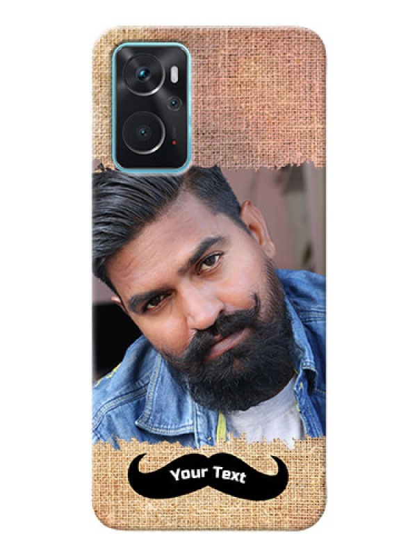 Custom Oppo A96 Mobile Back Covers Online with Texture Design