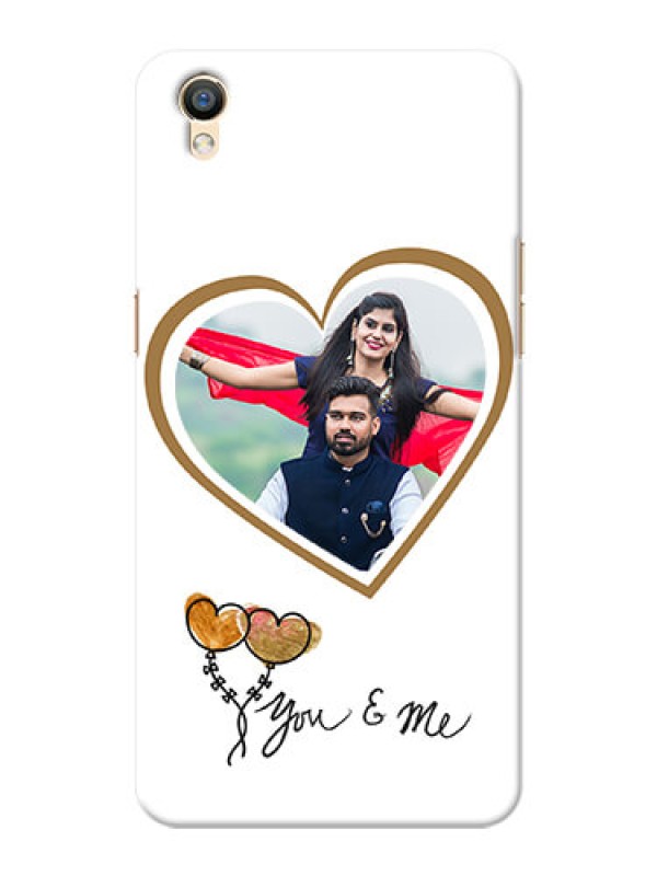 Custom Oppo F1 Plus You And Me Mobile Back Case Design