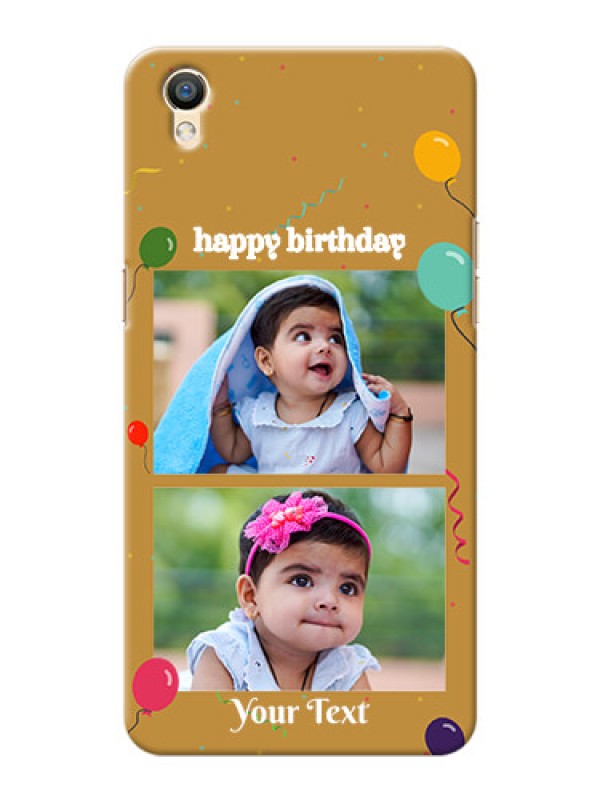 Custom Oppo F1 Plus 2 image holder with birthday celebrations Design