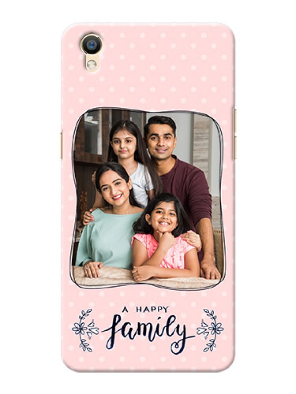 Custom Oppo F1 Plus A happy family with polka dots Design
