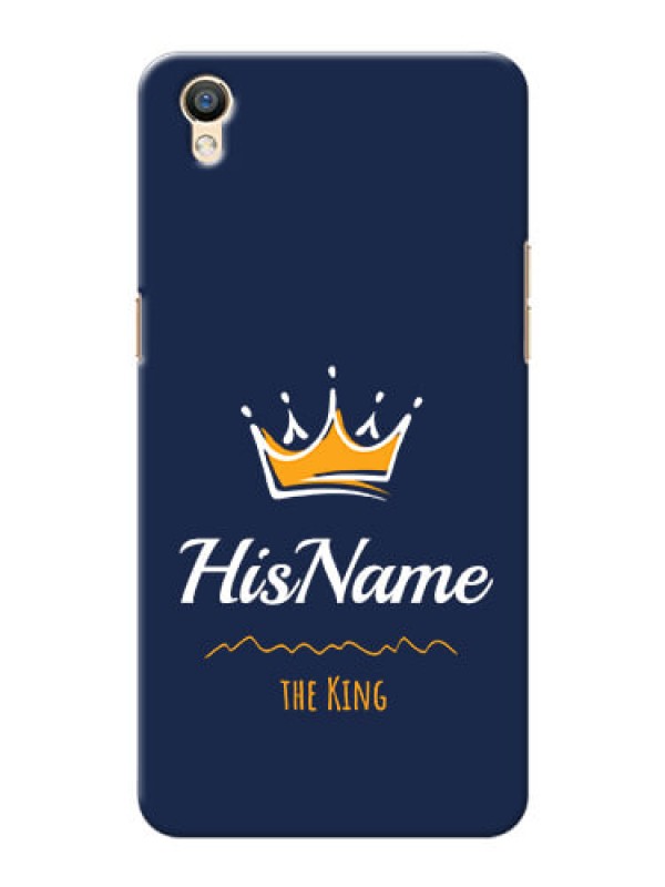 Custom Oppo F1 Plus King Phone Case with Name