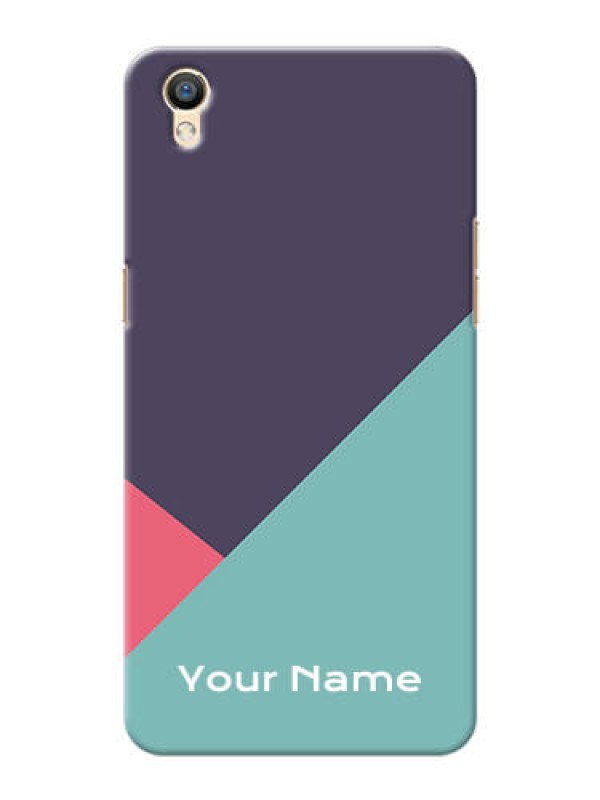 Custom Oppo F1 Plus Custom Phone Cases: Tri Color abstract Design