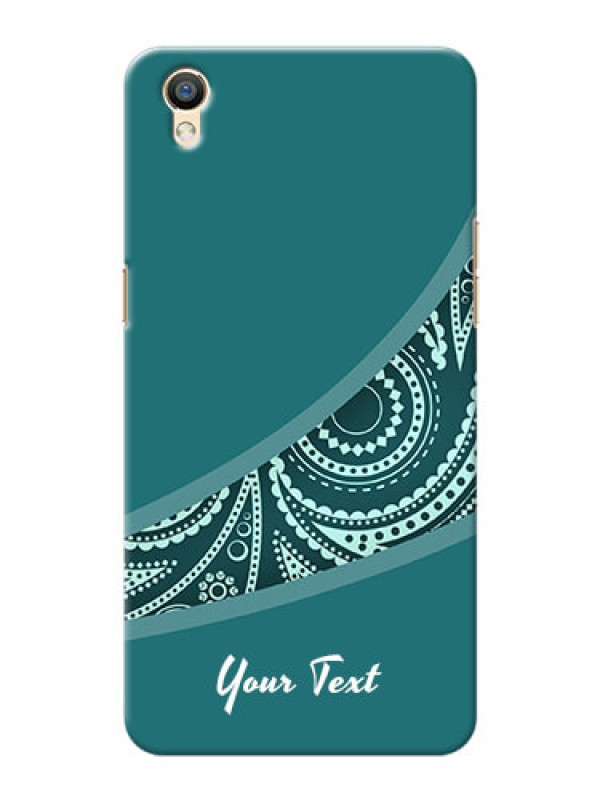 Custom Oppo F1 Plus Custom Phone Covers: semi visible floral Design