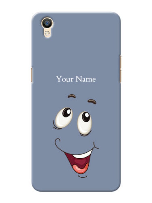 Custom Oppo F1 Plus Phone Back Covers: Laughing Cartoon Face Design