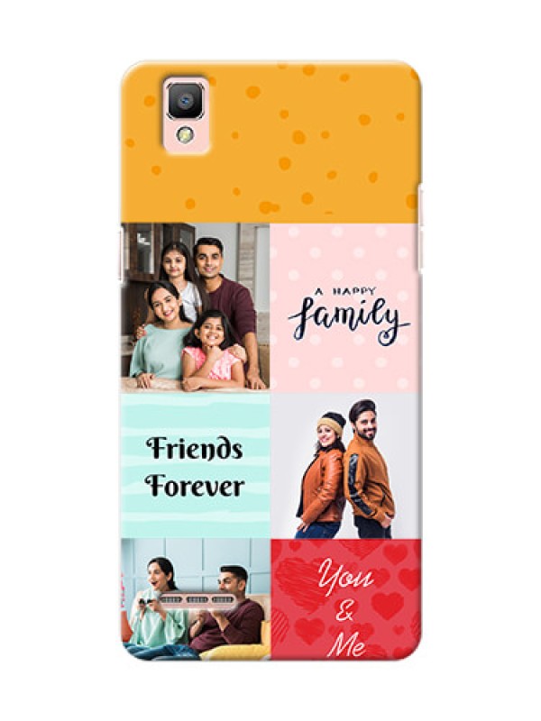 Custom Oppo F1 4 image holder with multiple quotations Design