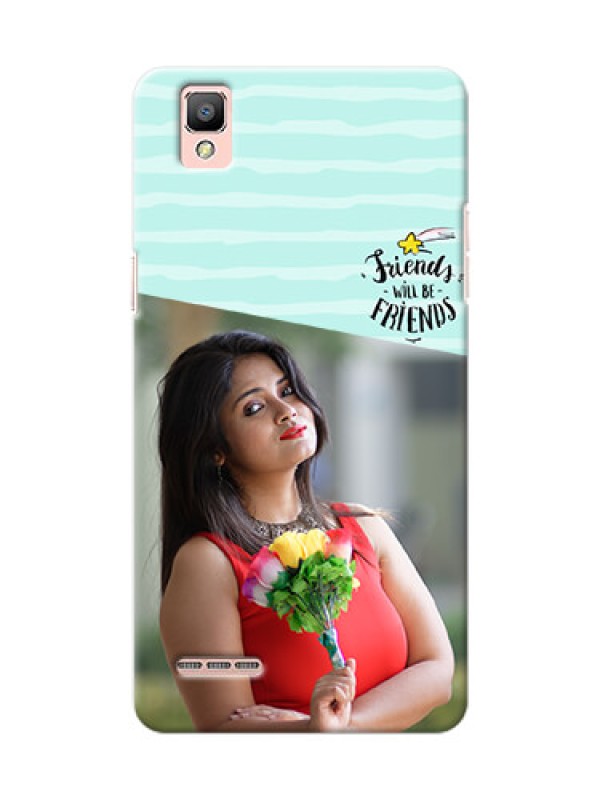 Custom Oppo F1 2 image holder with friends icon Design