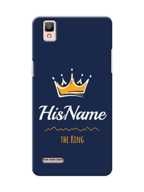 Custom Oppo F1 King Phone Case with Name