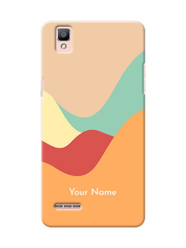Custom Oppo F1 Custom Mobile Case with Ocean Waves Multi-colour Design