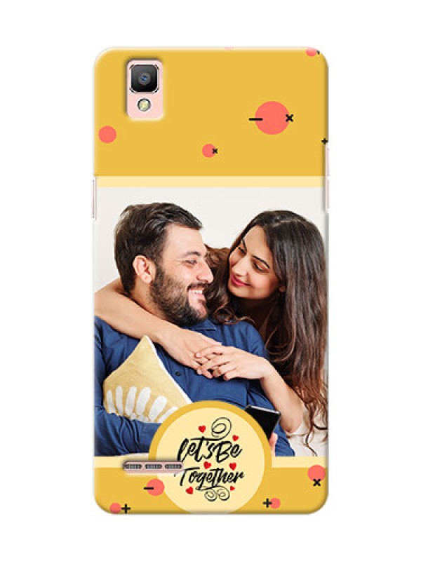Custom Oppo F1 Back Covers: Lets be Together Design