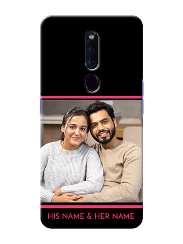 Custom Oppo F11 Pro Mobile Covers With Add Text Design