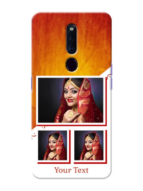 Custom Oppo F11 Pro Personalised Phone Cases: Wedding Memories Design  