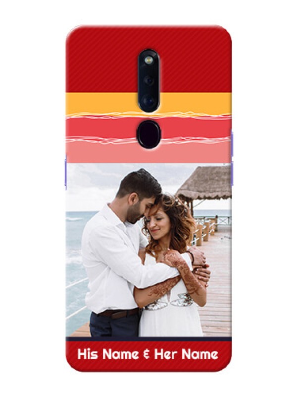 Custom Oppo F11 Pro custom mobile phone covers: Colorful Case Design