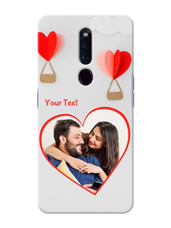 Custom Oppo F11 Pro Phone Covers: Parachute Love Design