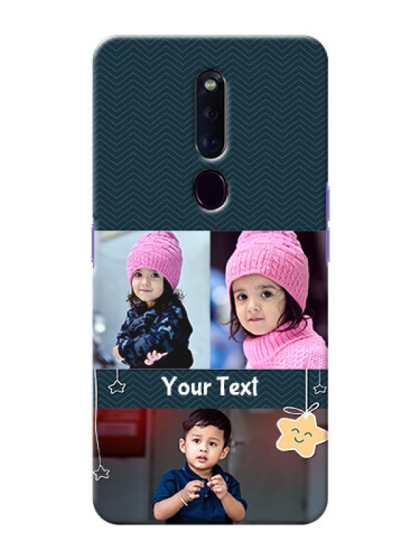 Custom Oppo F11 Pro Mobile Back Covers Online: Hanging Stars Design