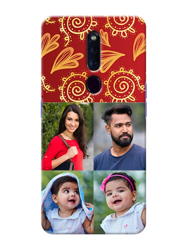 Custom Oppo F11 Pro Mobile Phone Cases: 4 Image Traditional Design