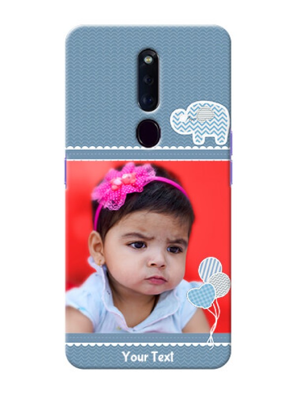 Custom Oppo F11 Pro Custom Phone Covers with Kids Pattern Design