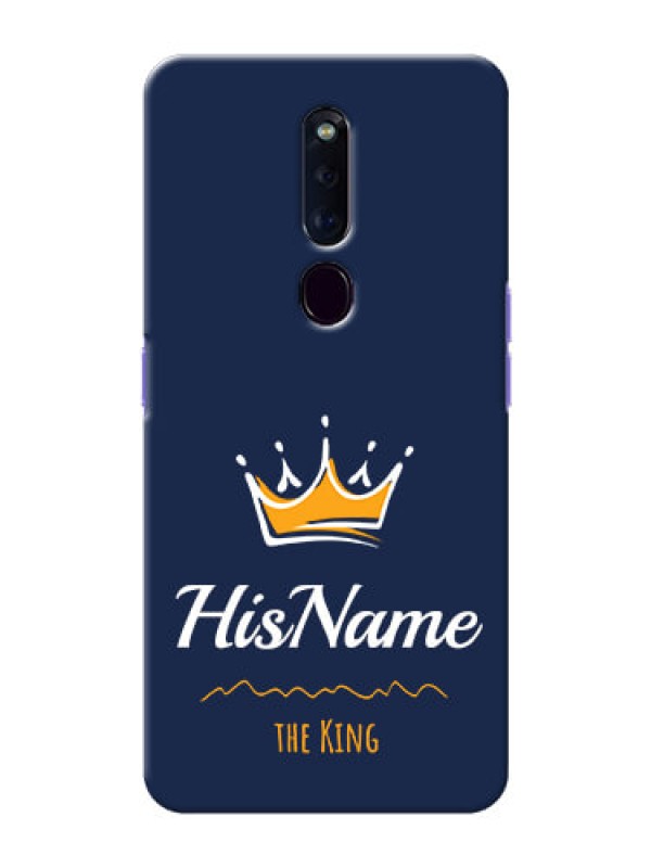 Custom Oppo F11 Pro King Phone Case with Name