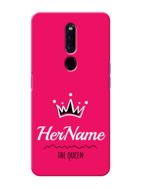 Custom Oppo F11 Pro Queen Phone Case with Name