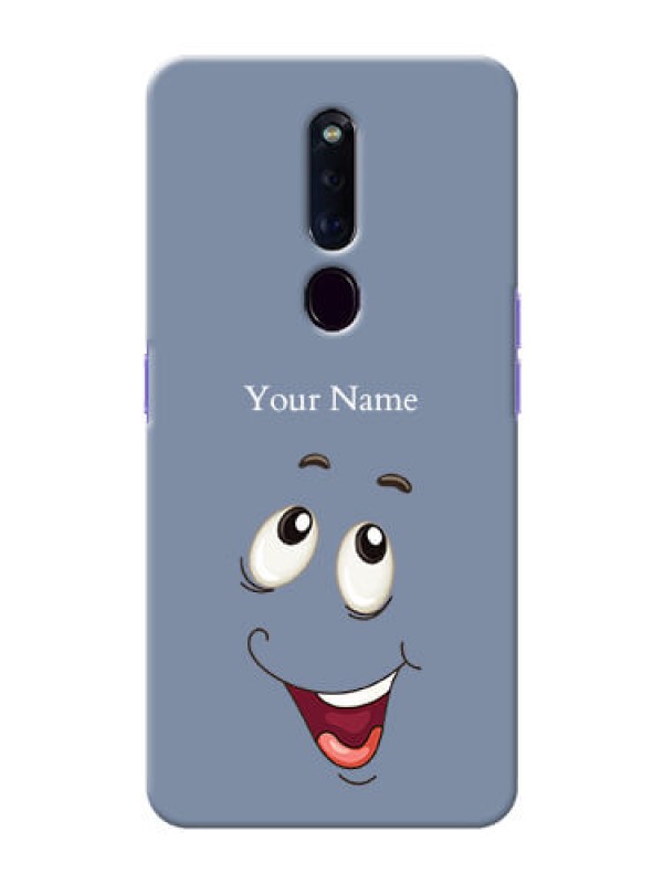 Custom Oppo F11 Pro Phone Back Covers: Laughing Cartoon Face Design
