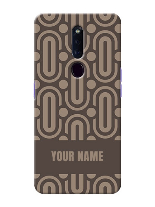 Custom Oppo F11 Pro Custom Phone Covers: Captivating Zero Pattern Design