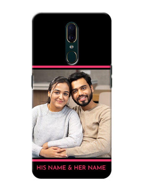 Custom Oppo F11 Mobile Covers With Add Text Design