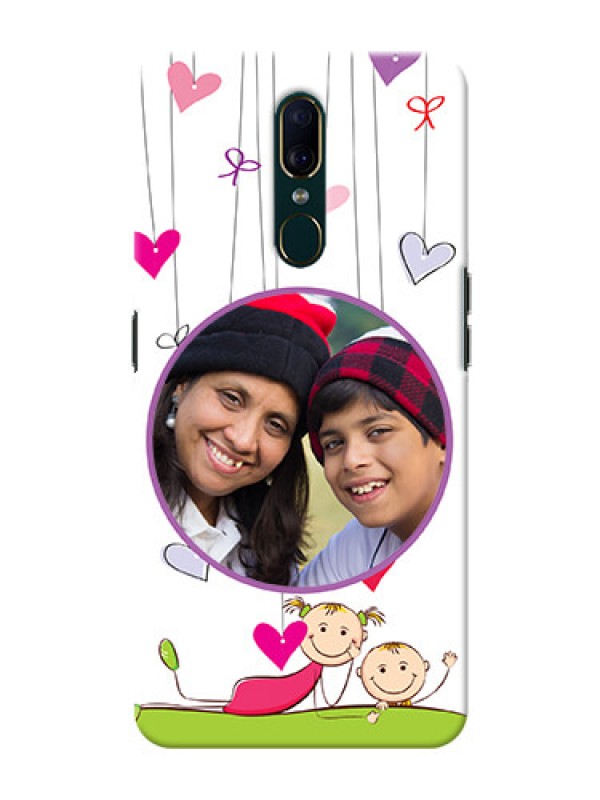 Custom Oppo F11 Mobile Cases: Cute Kids Phone Case Design