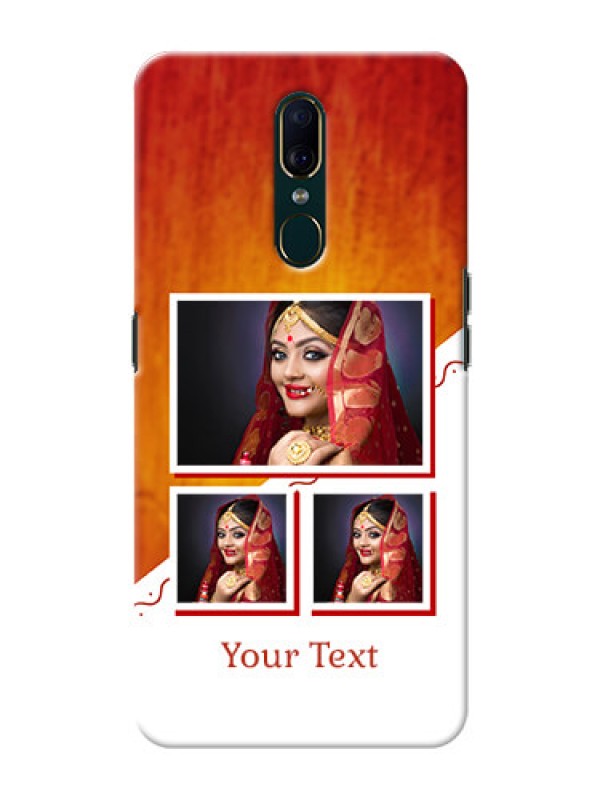 Custom Oppo F11 Personalised Phone Cases: Wedding Memories Design  