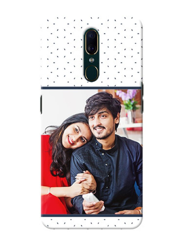 Custom Oppo F11 Personalized Phone Cases: Premium Dot Design