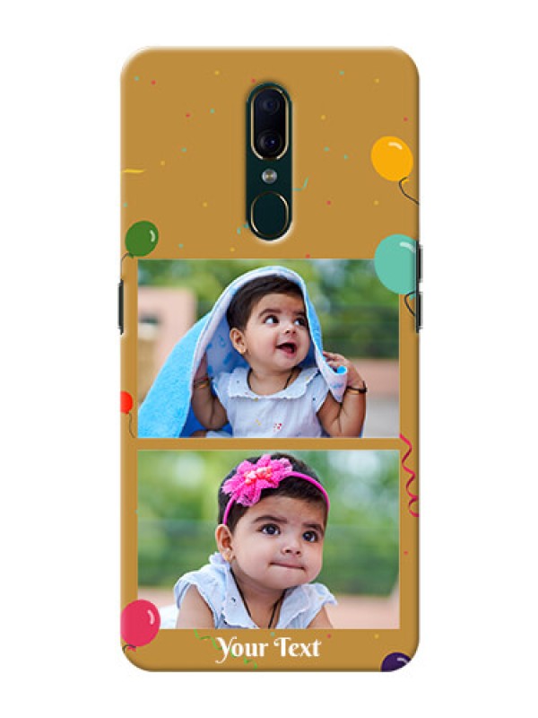 Custom Oppo F11 Phone Covers: Image Holder with Birthday Celebrations Design
