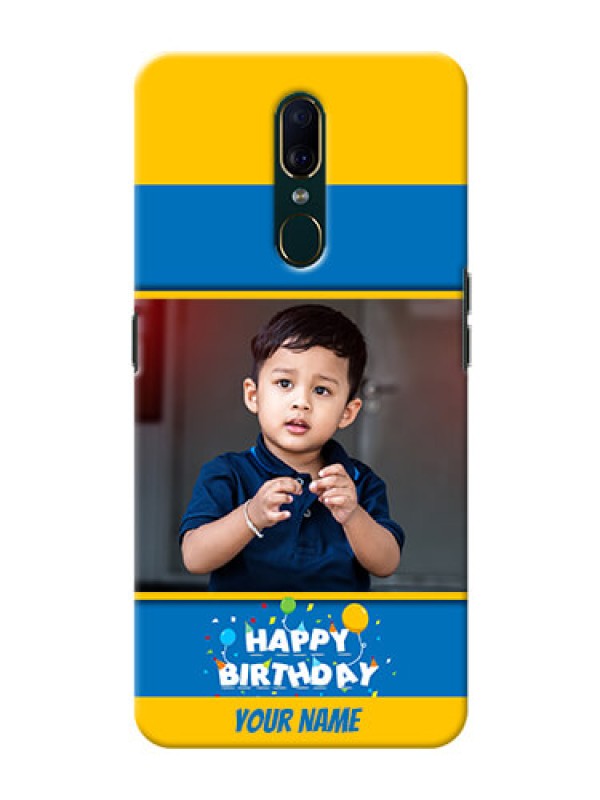 Custom Oppo F11 Mobile Back Covers Online: Birthday Wishes Design