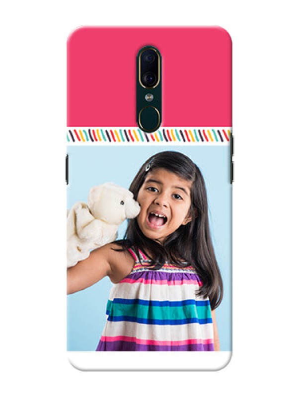 Custom Oppo F11 Personalized Phone Cases: line art design