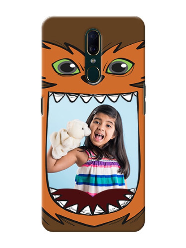 Custom Oppo F11 Phone Covers: Owl Monster Back Case Design
