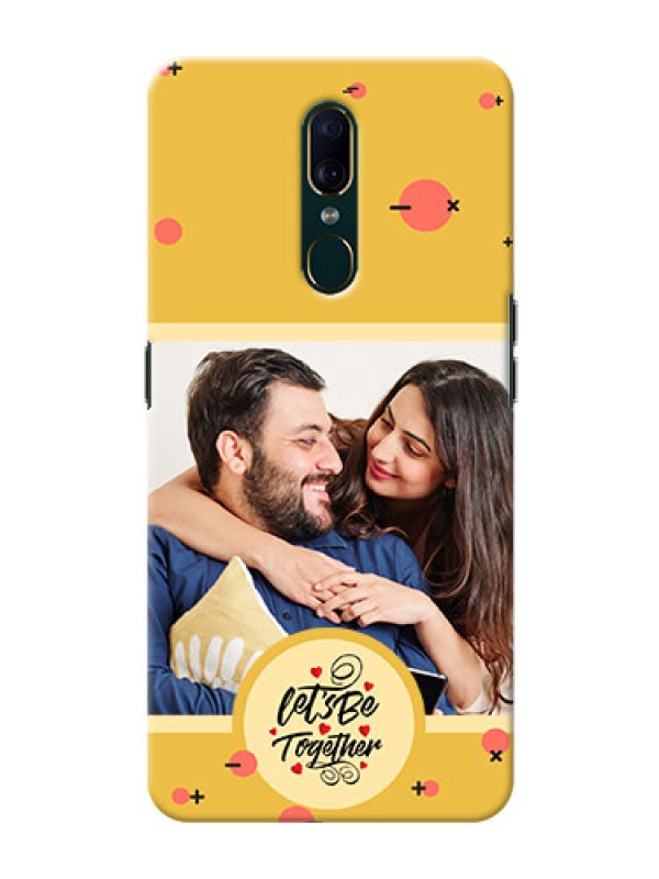 Custom Oppo F11 Back Covers: Lets be Together Design