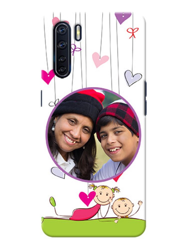 Custom Oppo F15 Mobile Cases: Cute Kids Phone Case Design