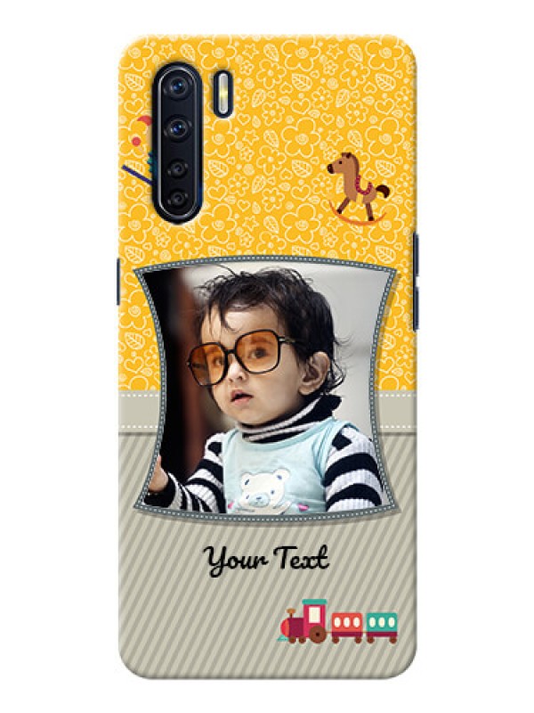 Custom Oppo F15 Mobile Cases Online: Baby Picture Upload Design