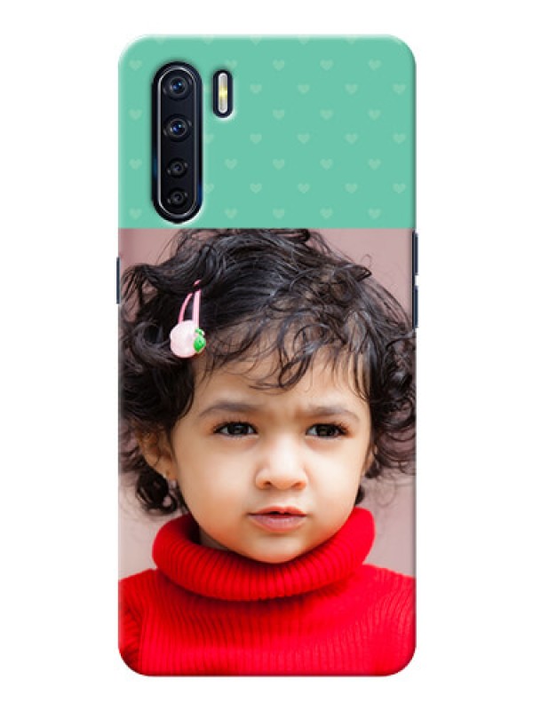 Custom Oppo F15 mobile cases online: Lovers Picture Design