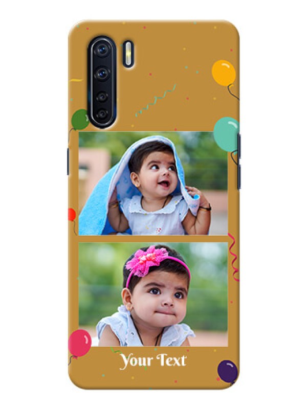 Custom Oppo F15 Phone Covers: Image Holder with Birthday Celebrations Design