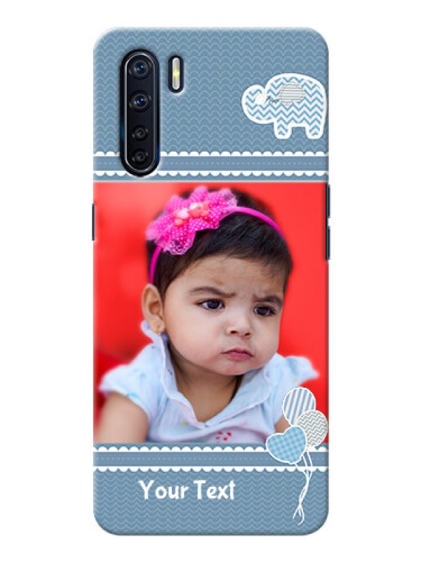 Custom Oppo F15 Custom Phone Covers with Kids Pattern Design