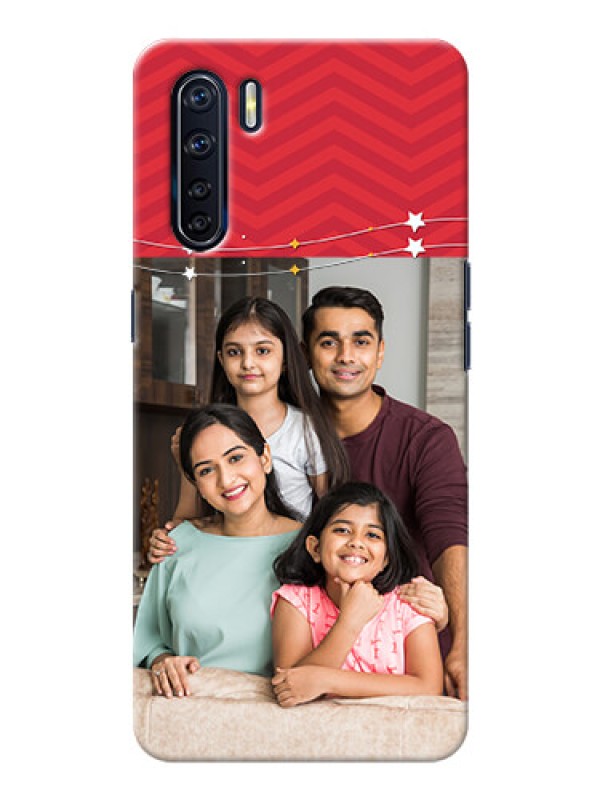 Custom Oppo F15 customized phone cases: Happy Family Design