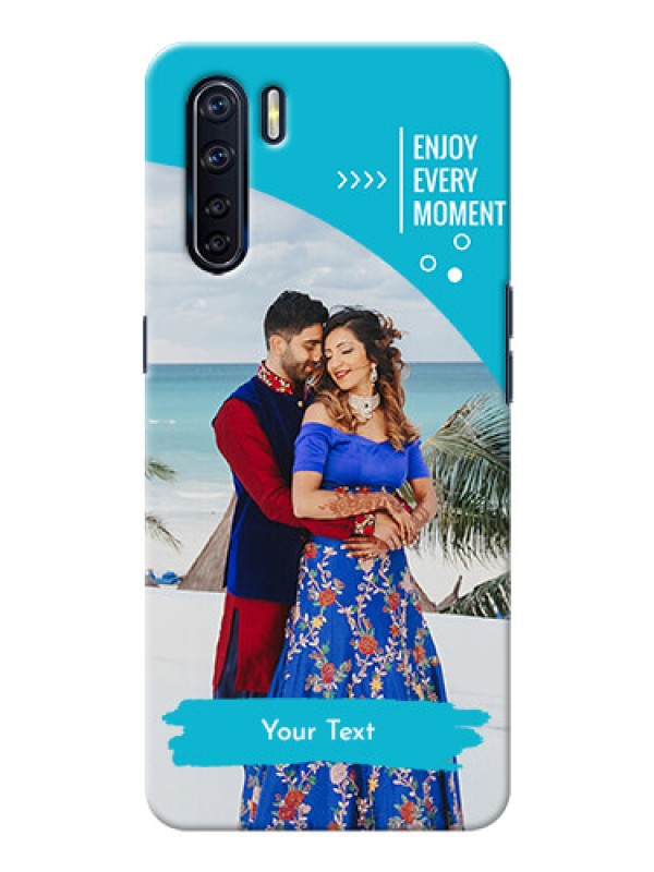 Custom Oppo F15 Personalized Phone Covers: Happy Moment Design