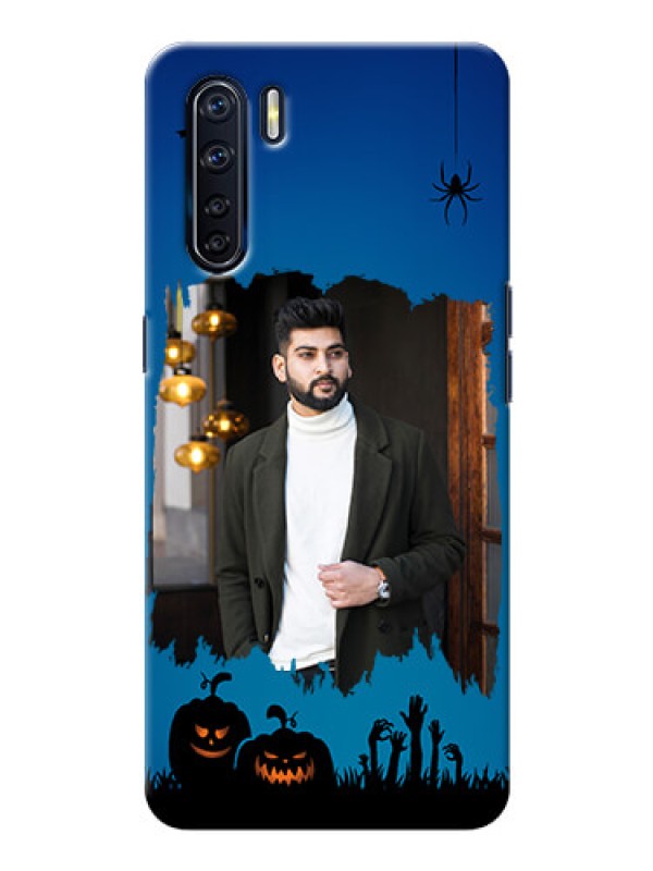 Custom Oppo F15 mobile cases online with pro Halloween design 