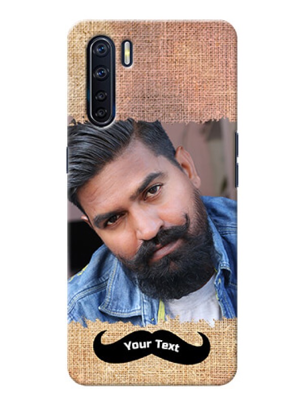 Custom Oppo F15 Mobile Back Covers Online with Texture Design