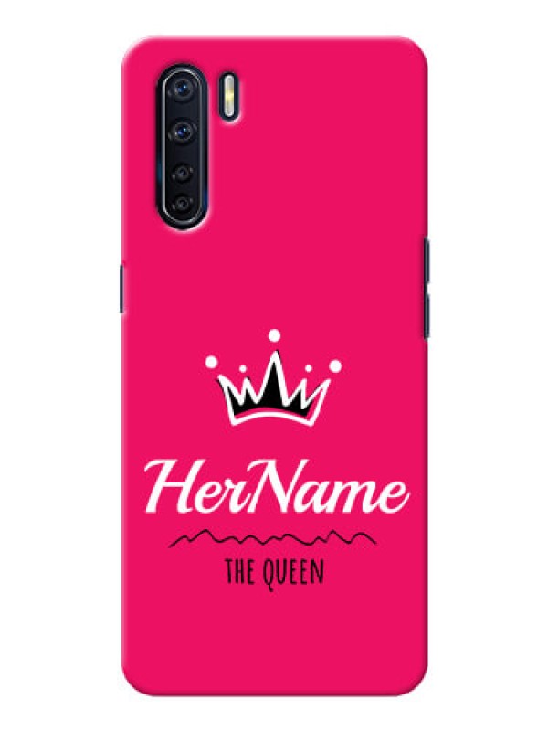 Custom Oppo F15 Queen Phone Case with Name